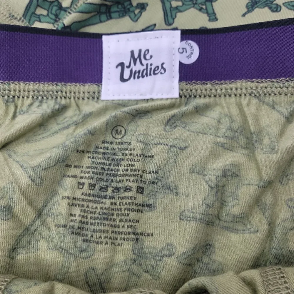 NEW MeUndies Lot of 4 Boxer Briefs/trunks Underwear Mens Size Medium